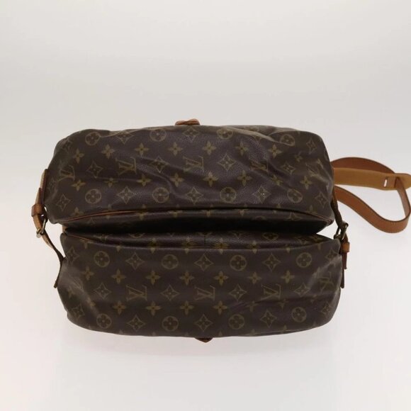 LOUIS VUITTON Monogram Saumur 35 Shoulder Bag M42254 LV Auth 128972 - Picture 6 of 15